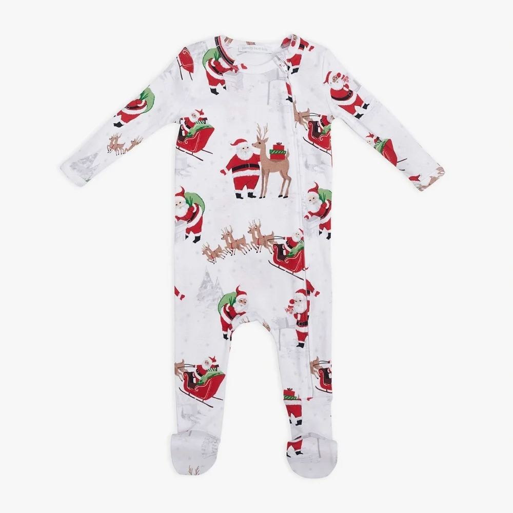 Heritage Santa Organic Cotton Baby Pajama - PBK